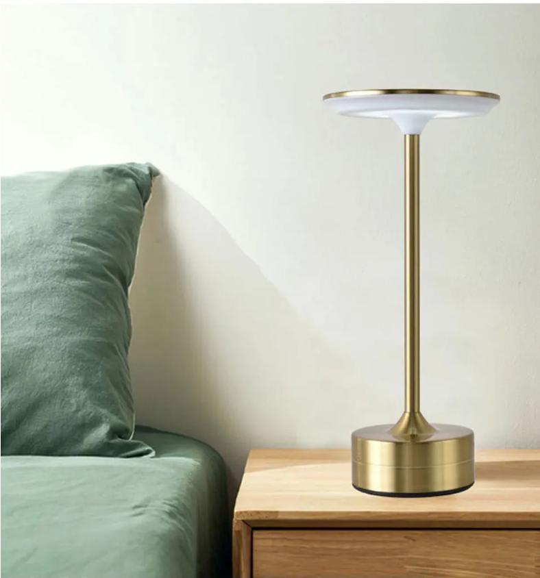CrystalGlow Touch Table Lamp